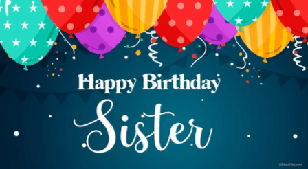 Animated:87t1e3dpujc= Happy Birthday Sister