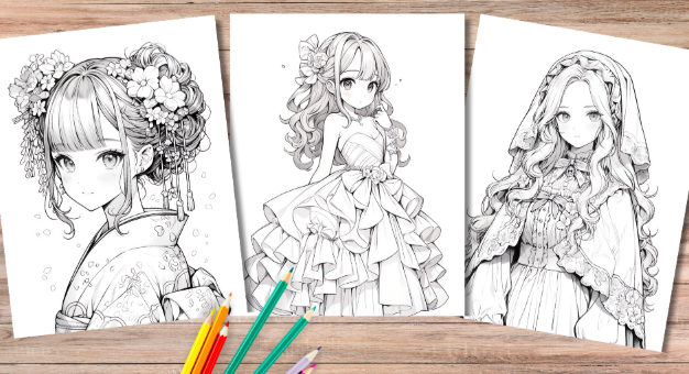 Cute:3xkdtogrrrw= Anime Coloring Pages