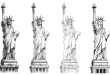 Outline:0uvozkauc54= Statue of Liberty Drawing