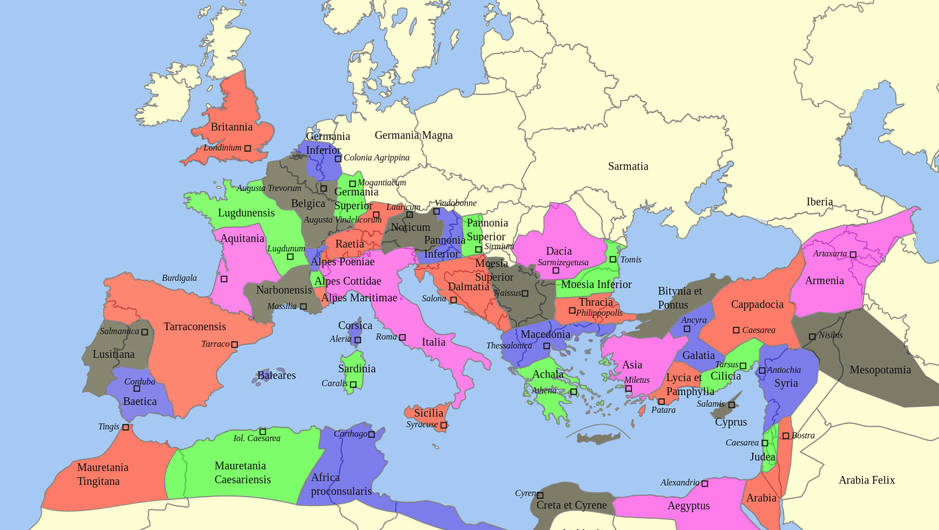 Modern:4jokkclnque= Roman Empire Map